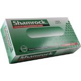 Image 0 of Shamrock 20212 Synthetic Vinyl Examintation Powder Medium Gloves 100