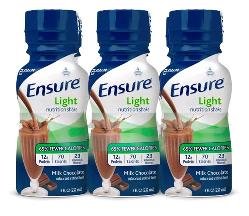 Image 0 of Ensure Active Light Chocolate 4 x 6 x 8 Oz