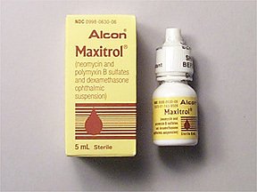 Maxitrol 0.1% Drops 5 Ml By Alcon Labs