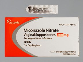 Image 0 of Miconazole 3 Suppositories 3 By Actavis Pharma 