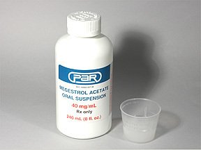 Megestrol Ace 40Mg/10Ml Susp 240 Ml By Par Pharma