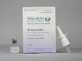 Image 0 of Miacalcin 30 Ds Nasal Spray 3.7 Ml By Mylan Pharma