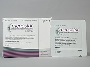 Image 0 of Menostar 0.014mg/24hr Patches 4 By Bayer Healthcare