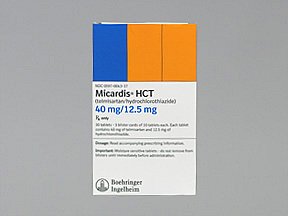 Micardis Hct 40-12.5 Mg Tabs 30 By Boehringer Ingelheim