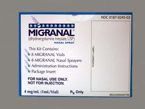 Migranal 4 mg/ml Spray 8X1 Ml By Valeant Pharma 