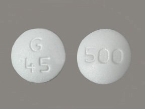 Image 0 of Metformin Hcl 500 Mg Tabs 100 By Glenmark Generics 