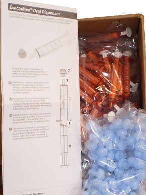 Exacta-Med Pharmacy Pack of Syringe Each 100X1 Mfg. By Baxa Corporation