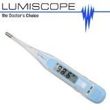 Display Lumiscope Thermometer Quick-Read Jumbo Display Digital Fahrenheit L2013