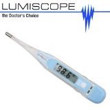 Display Lumiscope Thermometer Quick-Read Jumbo Display Digital Fahrenheit L2013