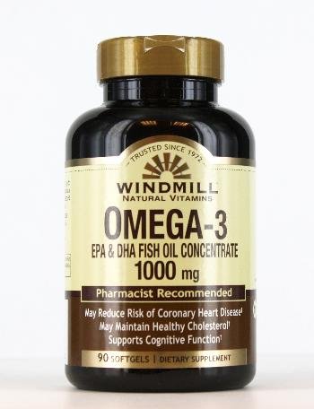 Image 0 of Omega 3 Epa & Dha Fish Oil 1000 Mg 90 Soft Gel Caps