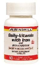 Image 0 of One-A-Day Essential Daily Vitamins With Iron 100 Tablet