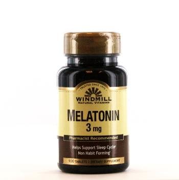 Image 0 of Melatonin 3 Mg 100 Tablet