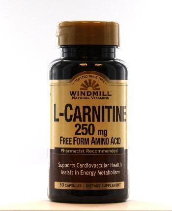 L-Carnitine 250 Mg 50 Capsules