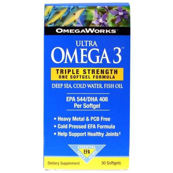 Image 0 of Omegaworks Ultra Omega-3 Soft Gel 30