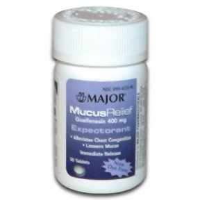 Image 0 of Mucus Relief 60 Tabs by Major Pharmaceutical