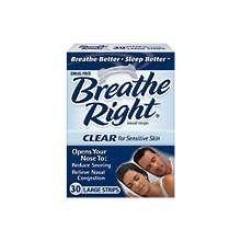 Breathe Right Clear Large 30 Ct