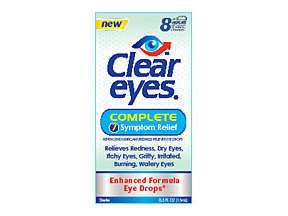 Clear Eyes Complete Drops 15 Ml