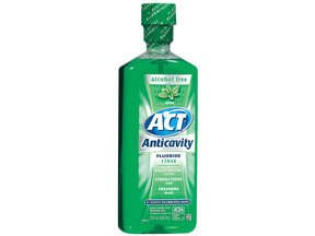 Act Anti Cavity Alcohol Free Mint 18 Oz