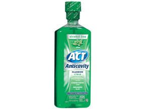 Image 0 of Act Anti Cavity Alcohol Free Mint 18 Oz