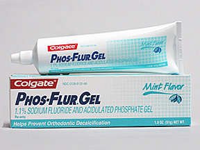 Phos-Flur 1% 1 Mint Gel 1X54 Gm Mfg. By Colgate Oral Pharmaceuticals Rx