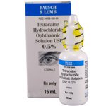 Tetracaine 0.5% Opth Solution 15 Ml By Valeant Pharma 