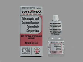 Tobramycin-Dexamethasone 0.3-0.1% Drop 10 Ml By Falcon Pharma 