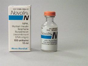 Image 0 of Novolin N 100U/Ml Vl 10 Ml Vial By Novo Nordisk 