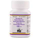 Image 0 of Verapamil Hcl ER 100 Mg Caps 100 By Kremers Urban 