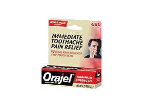 Image 0 of Orajel Maximum Oral Pain Gel 0.25 Oz