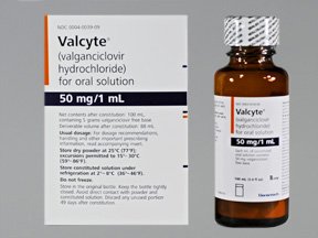 Image 0 of Valcyte 50Mg/Ml 88 Ml Fill 100 Ml By Genentech Inc 