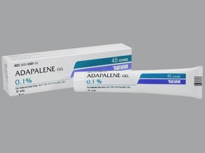 Image 0 of Adapalene 0.1% Gel 45 Gm By Teva Pharma.