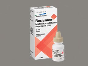 Besivance 0.6% Opthalmic Drops 5 Ml By Valeant Pharma.