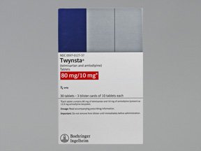 Twynsta 10-80 Mg Tabs 30 By Boehringer Ingelheim