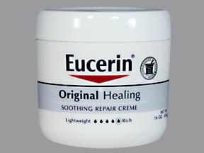 Eucerin Unscented Jar Cream 16 Oz