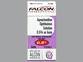 Apraclonidine 0.5% Drops 5 Ml By Sandoz Rx