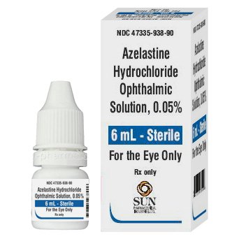 Azelastine Hcl 0.05% Drops 6 Ml By Caraco Pharma.