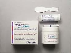 Benzaclin Gel 25 Gm By Valeant Pharma.