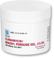 Clindamycin/Benzoyl Peroxide 1-5% Gel 50 Gm By Mylan Pharma
