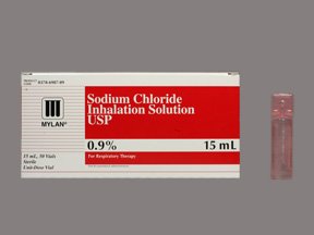 Image 0 of Sodium chloride 0.9% Inh 50x15 Ml By Mylan Pharma