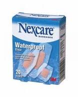 Nexcare Waterproof Clear Protection Assorted Bandages 20 Ct