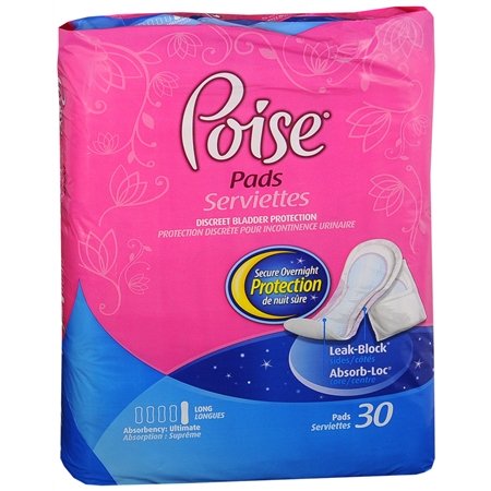 Poise Pad Ultimate Large 4X30ea