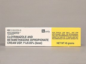 Clotrimazole/Betamethasone Dip 1-0.05% Cream 45 Gm By Fougera & C