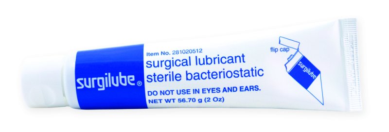 Surgilube Sterile Surgical Lubricant Flip Top Cap Tube 12x2oz