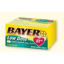 Aspirin Bayer Regimen EC 81mg Tabs 32 Each