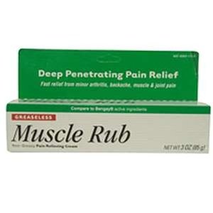 Muscle Rub Cream Extra Strength 3 Oz By Perrigo Co