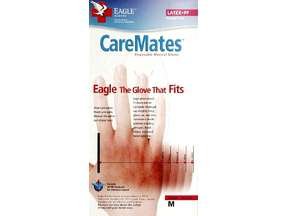 Caremates Gloves Latex P/F Medium 100 Ct Shepard Medical Products