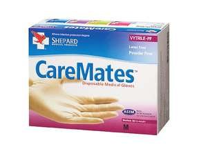 Caremates Gloves VYT1X50 Shepard Medical Products