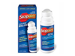 Stopain Extra Strength Pain Relief 3 oz Roll On