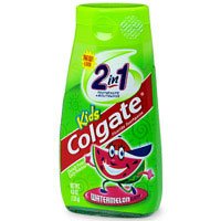 Image 0 of Colgate Kids 2 in 1 Toothpaste Watermelon 4.6 Oz