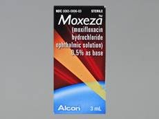 Moxeza 0.5% Drops 3 Ml By Alcon Labs 
